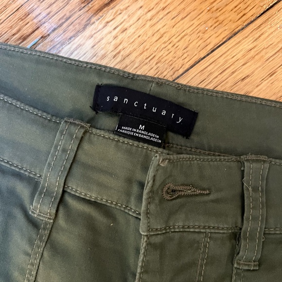 Sanctuary Green Ankle Pants - Picture 3 of 5